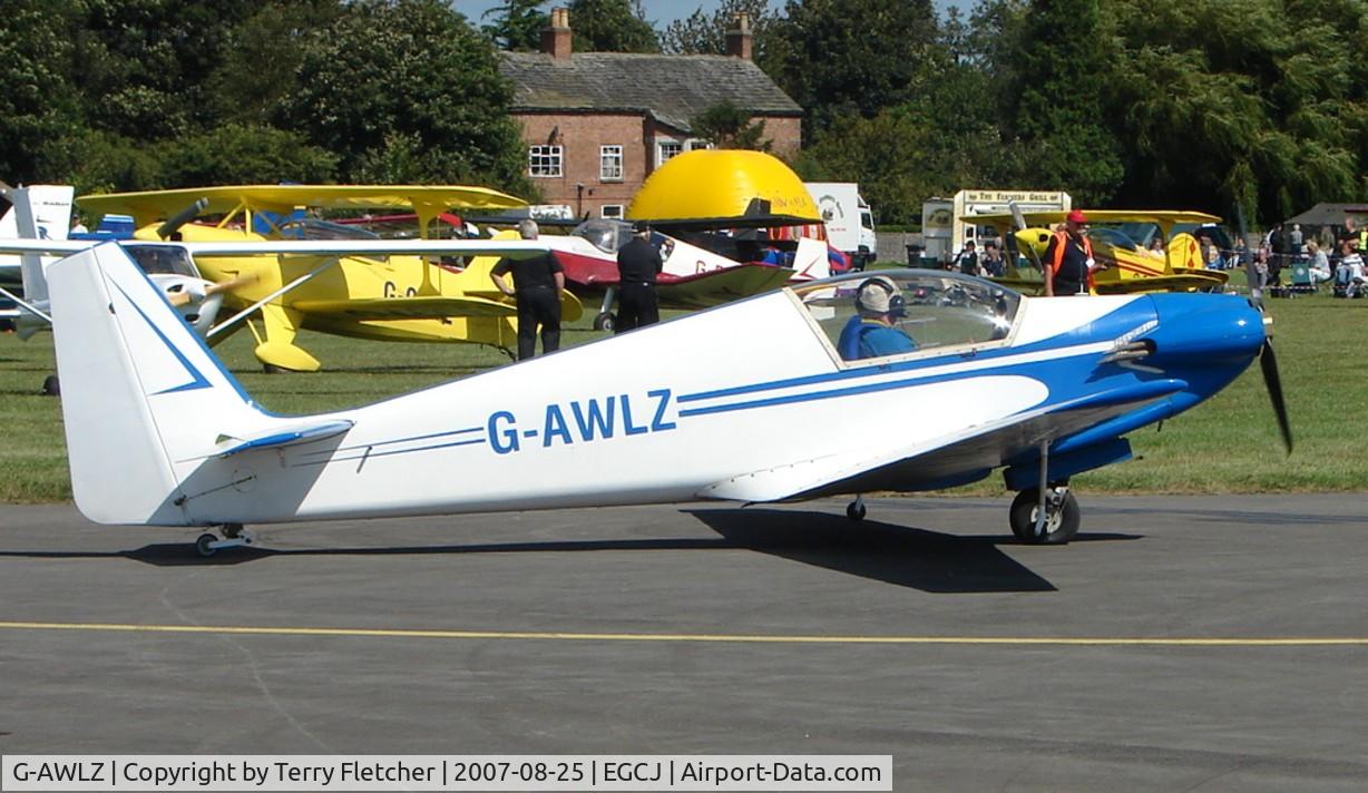 G-AWLZ, 1968 Sportavia-Putzer Fournier RF-4D C/N 4099, 2007 PFA Regional Rally at Sherburn , Yorkshire , UK