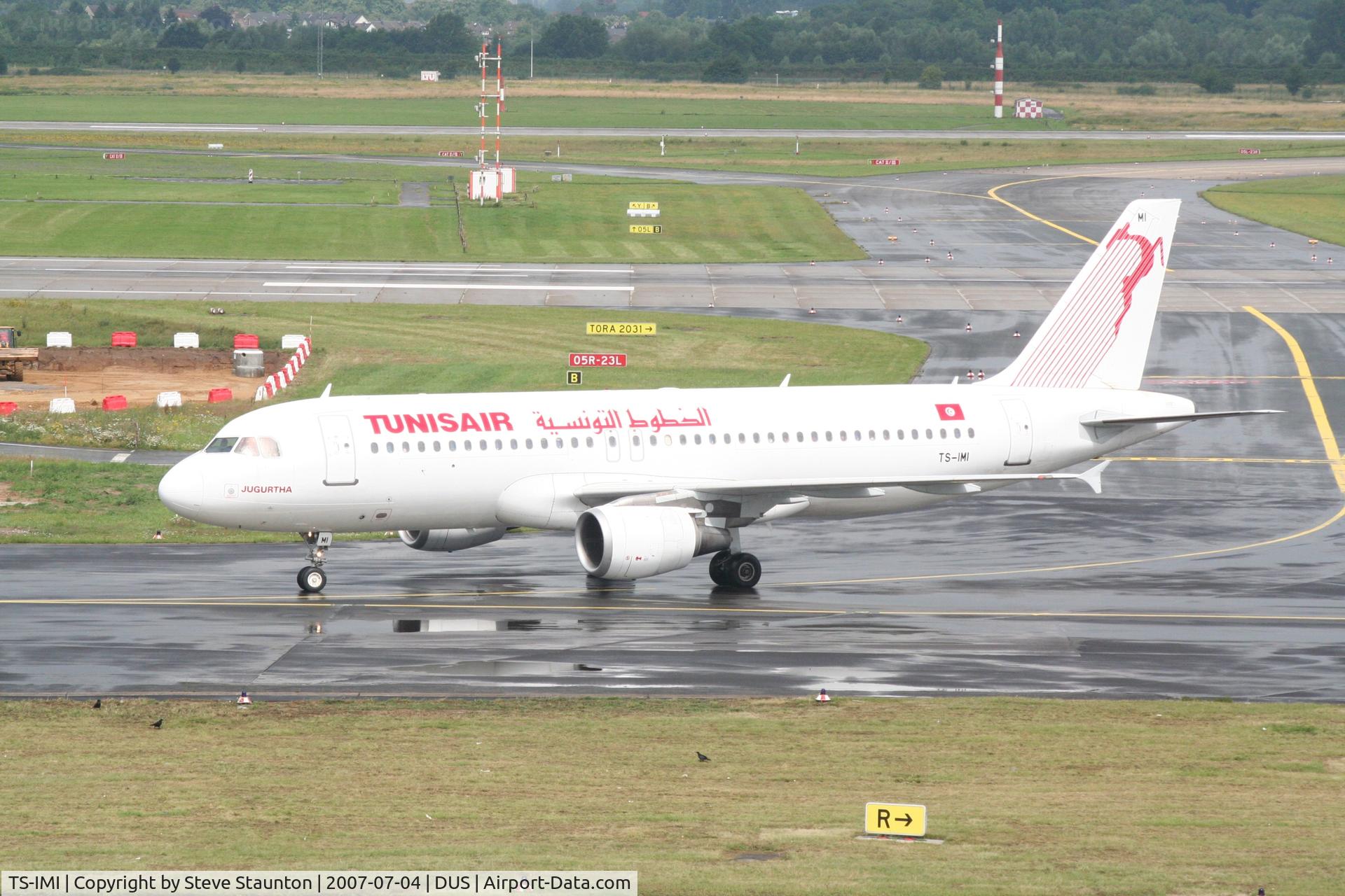 TS-IMI, 1994 Airbus A320-211 C/N 0511, Taken at Dusseldorf July 2007