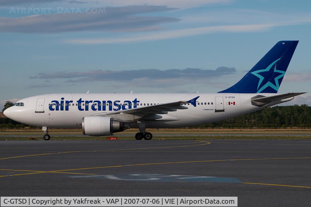 C-GTSD, 1990 Airbus A310-304 C/N 547, Air Transat Airbus 310