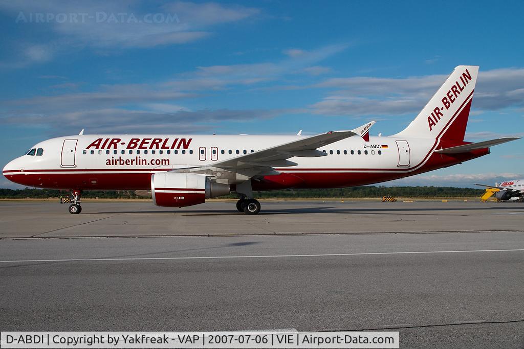 D-ABDI, 2006 Airbus A320-214 C/N 2853, Air Berlin Airbus 320