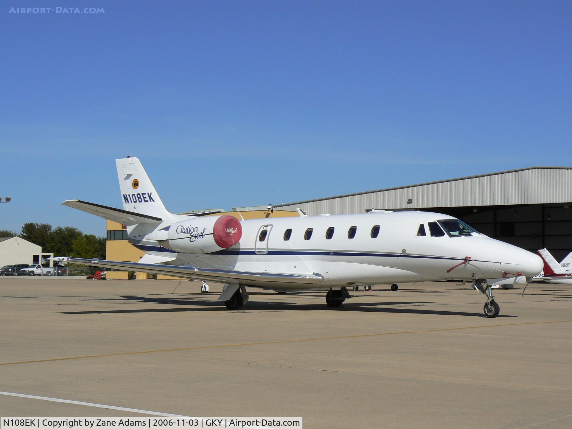 N108EK, 1999 Cessna 560 Citation Excel C/N 560-5032, Northern Tool logo on tail