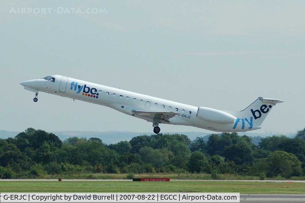 G-ERJC, 2000 Embraer EMB-145EP (ERJ-145EP) C/N 145253, Flybe - Taking Off