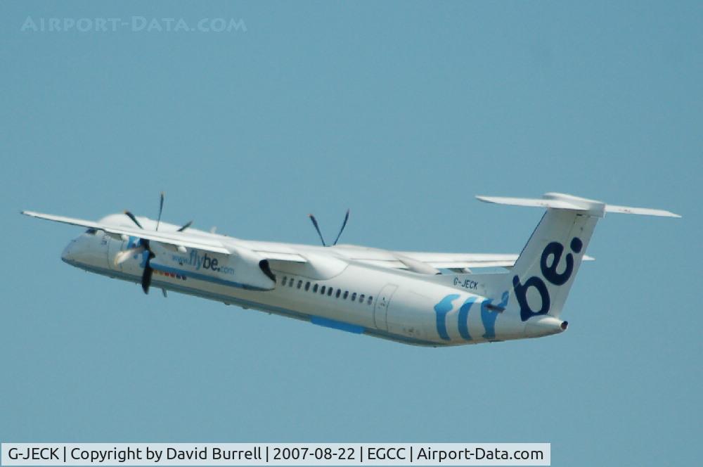 G-JECK, 2005 De Havilland Canada DHC-8-402Q Dash 8 C/N 4113, Flybe - Taking Off