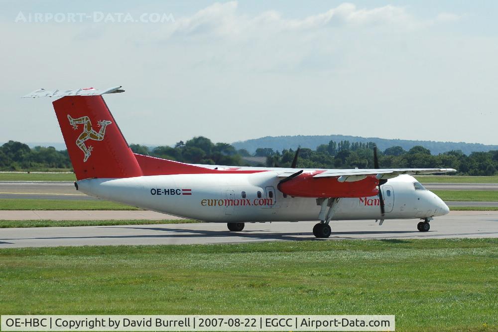 OE-HBC, 1999 De Havilland Canada DHC-8-311 Dash 8 C/N 533, Euromanx - Taxiing