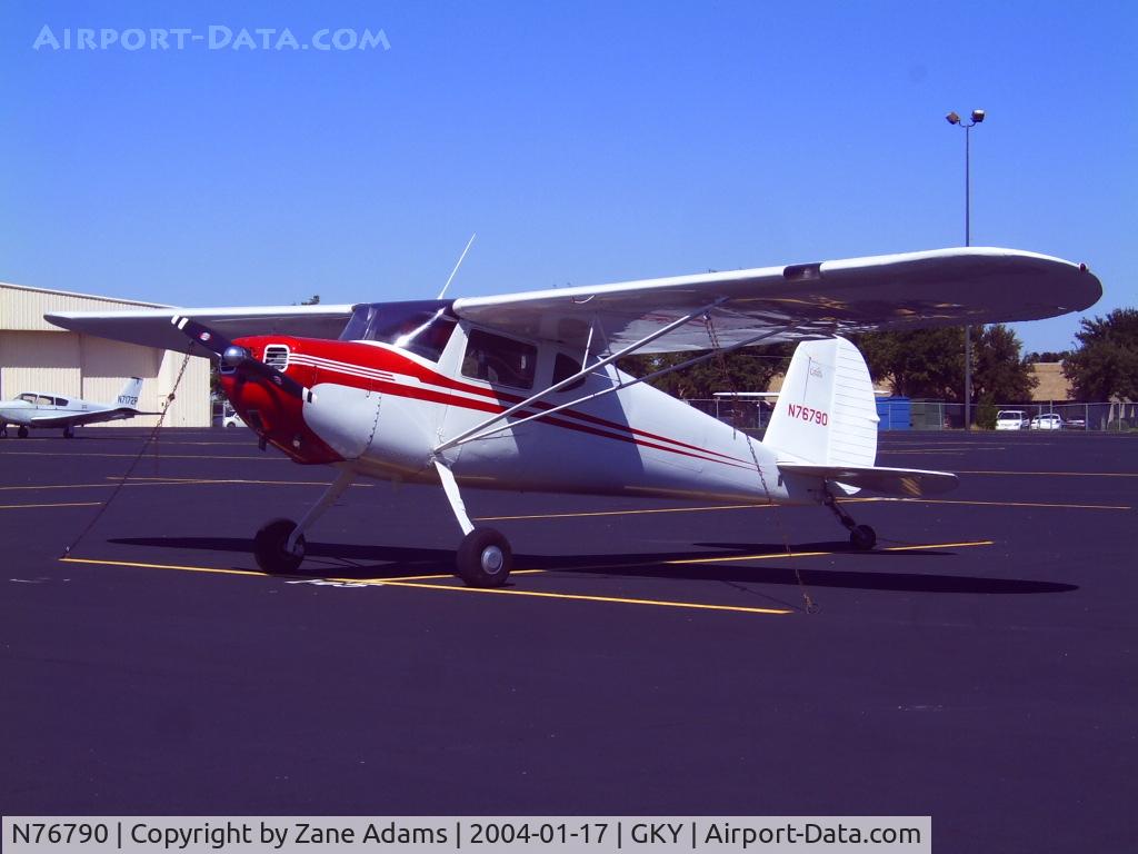 N76790, 1946 Cessna 120 C/N 11222, Nice 120