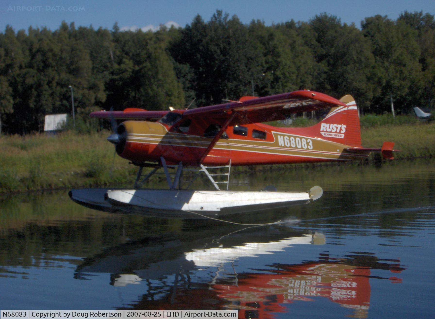 N68083, 1958 De Havilland Canada DHC-2 Beaver Mk.I C/N 1254, 1958 DeHavilland BEAVER DHC-2 MK.1, P&W R-985 450 Hp, of Rust Air, multiple certification, near splashdown