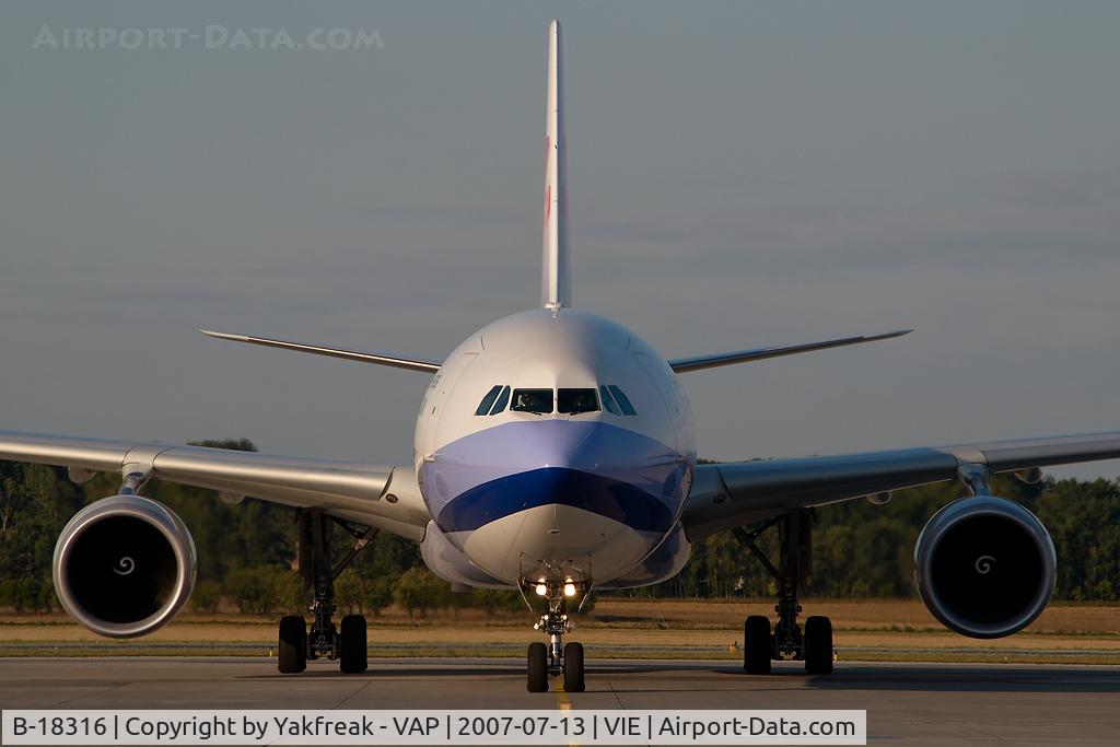 B-18316, 2007 Airbus A330-300 C/N 838, China AIrlines Airbus 330-300