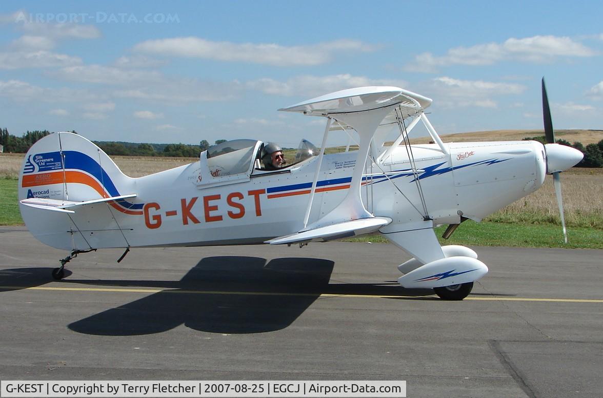 G-KEST, 1975 Steen Skybolt C/N 1 (G-RATS/G-BKNG/G-KEST), 2007 PFA Regional Rally at Sherburn , Yorkshire , UK