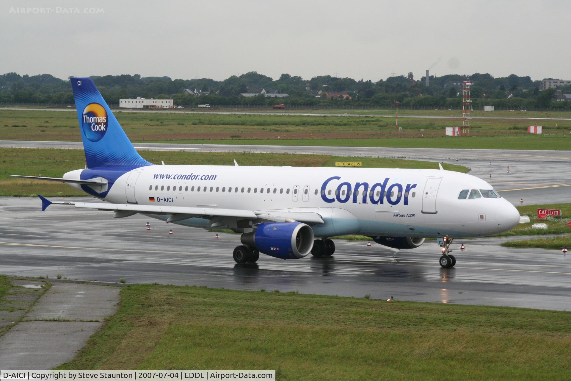 D-AICI, 2000 Airbus A320-212 C/N 1381, Taken at Dusseldorf July 2007