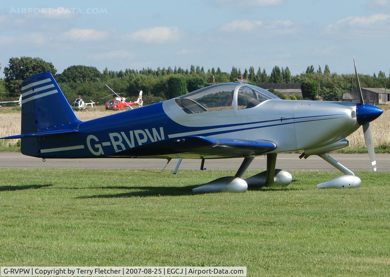 G-RVPW, 2004 Vans RV-6A C/N PFA 181A-13481, 2007 PFA Regional Rally at Sherburn , Yorkshire , UK