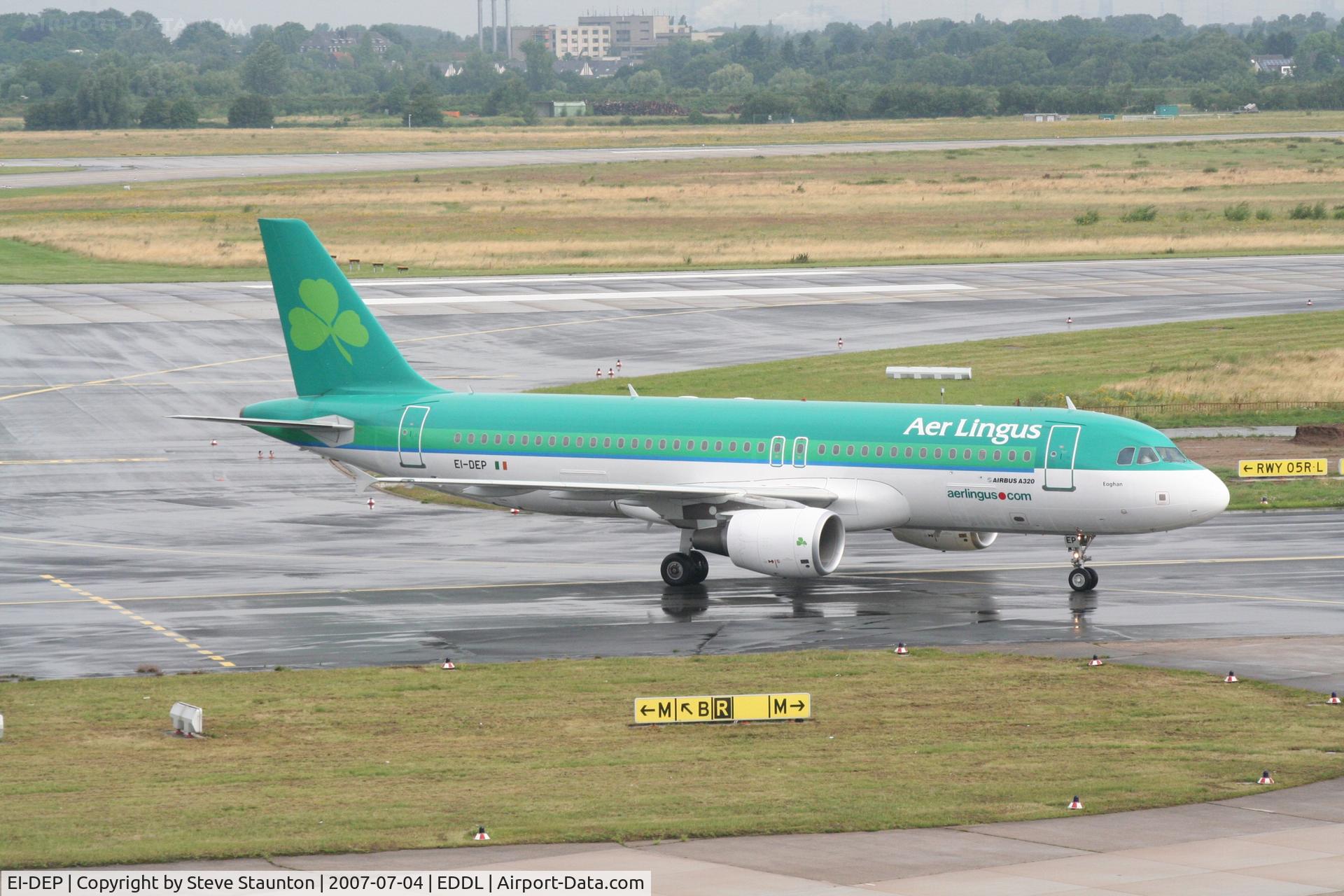 EI-DEP, 2005 Airbus A320-214 C/N 2542, Taken at Dusseldorf July 2007