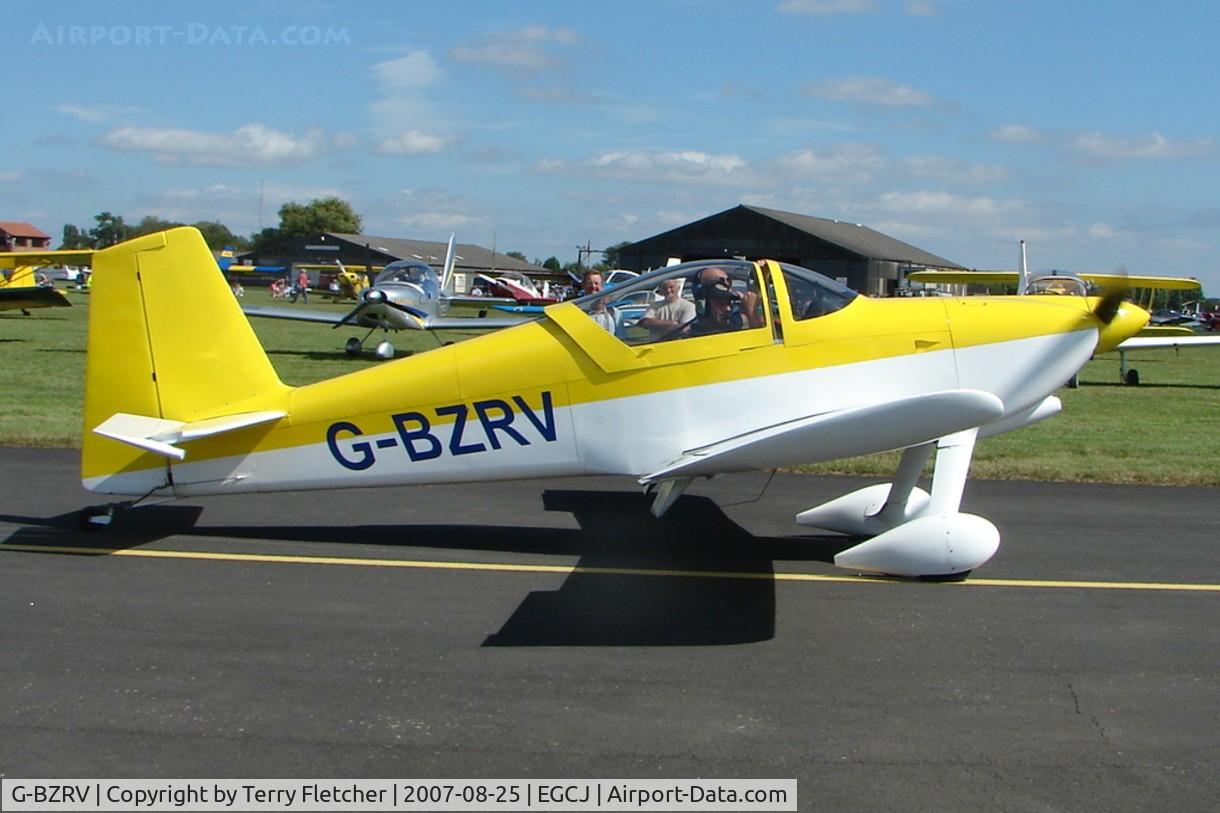 G-BZRV, 2002 Vans RV-6 C/N PFA 181A-13573, 2007 PFA Regional Rally at Sherburn , Yorkshire , UK