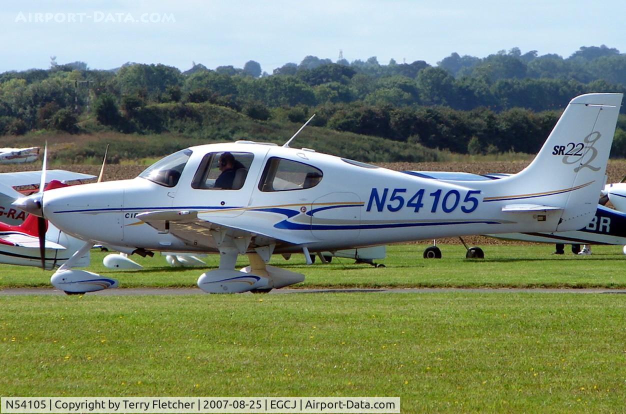 N54105, 2004 Cirrus SR22 G2 C/N 1139, 2007 PFA Regional Rally at Sherburn , Yorkshire , UK
