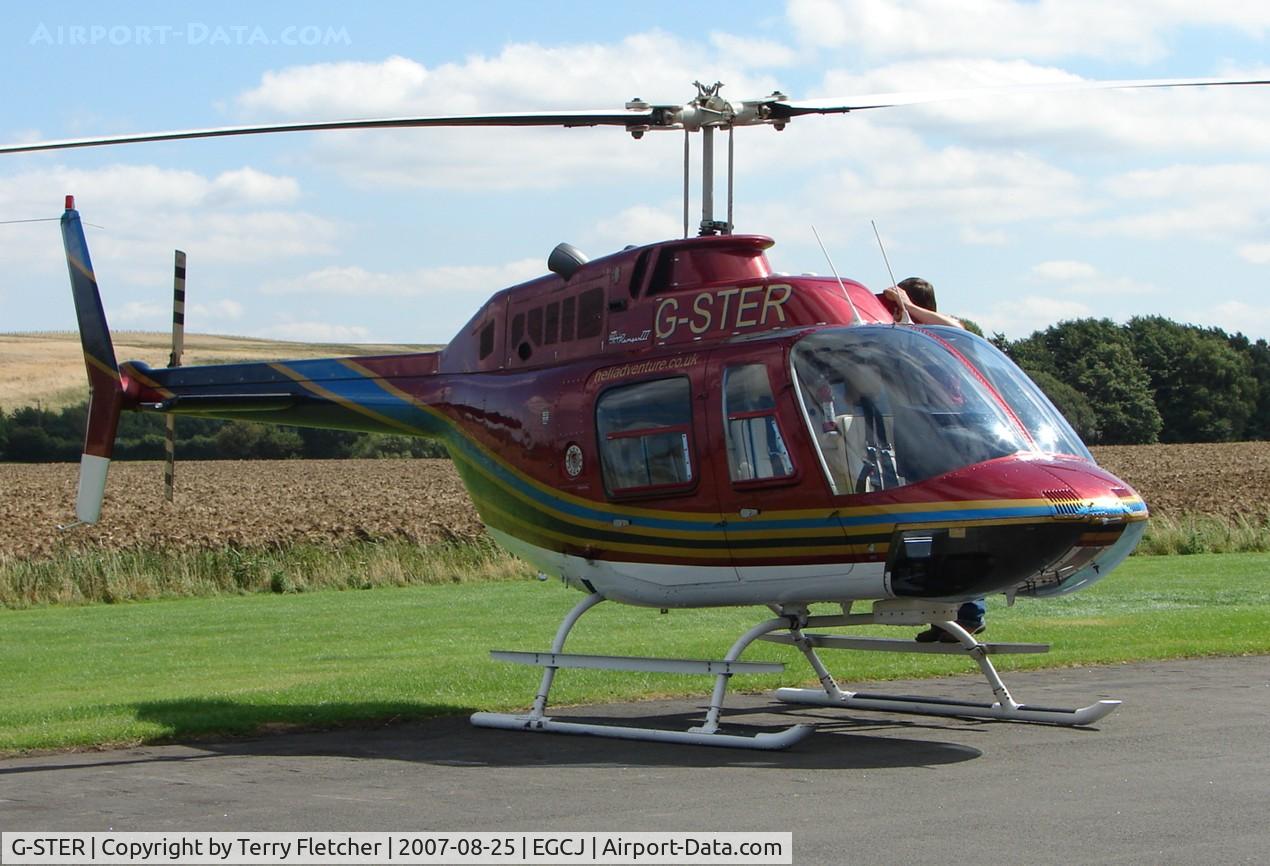 G-STER, 1990 Bell 206B JetRanger III C/N 4116, 2007 PFA Regional Rally at Sherburn , Yorkshire , UK