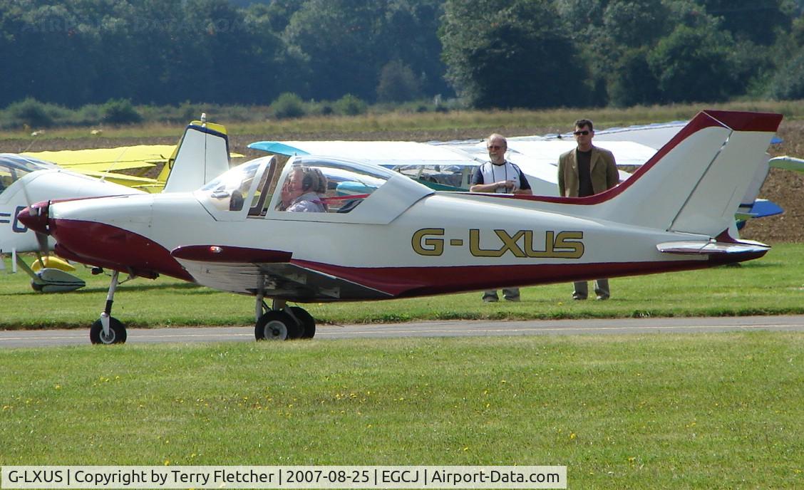 G-LXUS, 2007 Alpi Aviation Pioneer 300 C/N PFA 330-14390, 2007 PFA Regional Rally at Sherburn , Yorkshire , UK