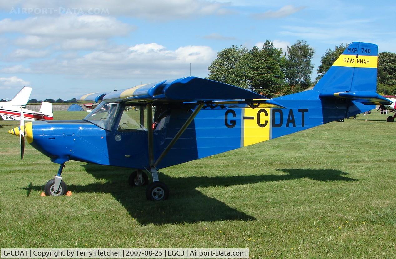 G-CDAT, 2004 ICP MXP-740 Savannah Jabiru(1) C/N BMAA/HB/327, 2007 PFA Regional Rally at Sherburn , Yorkshire , UK