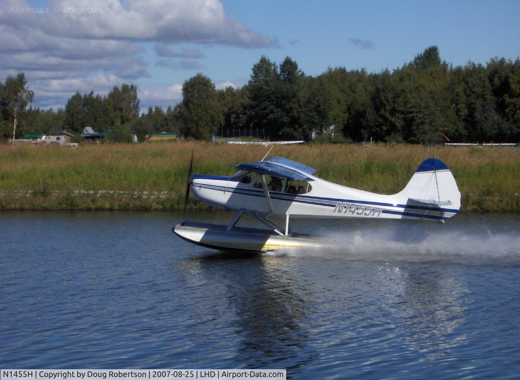 N1455H, 1949 Aeronca 15AC Sedan C/N 15AC-525, 1949 Aeronca 15AC SEDAN, Lycoming O-360-A1D 180 Hp upgrade, takeoff power