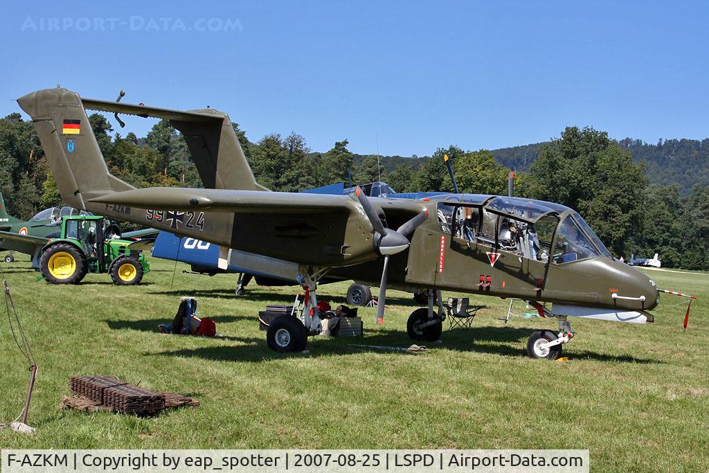 F-AZKM, 1971 North American OV-10B Bronco C/N 338-9 (305-65), Airshow 2007 Dittingen