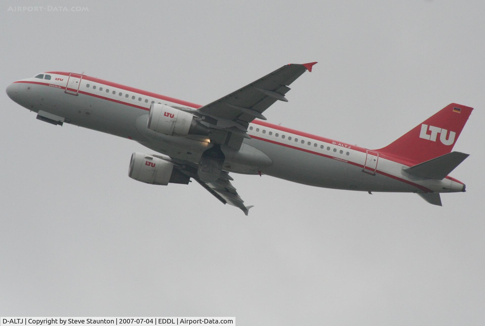 D-ALTJ, 2002 Airbus A320-214 C/N 1838, Taken at Dusseldorf July 2007