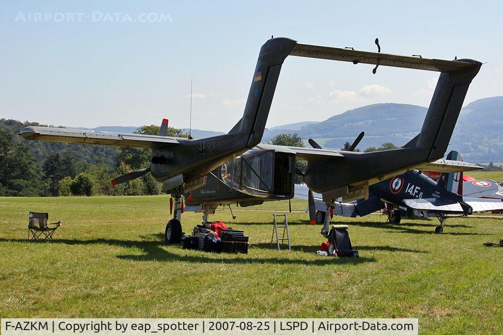F-AZKM, 1971 North American OV-10B Bronco C/N 338-9 (305-65), Airshow 2007 Dittingen