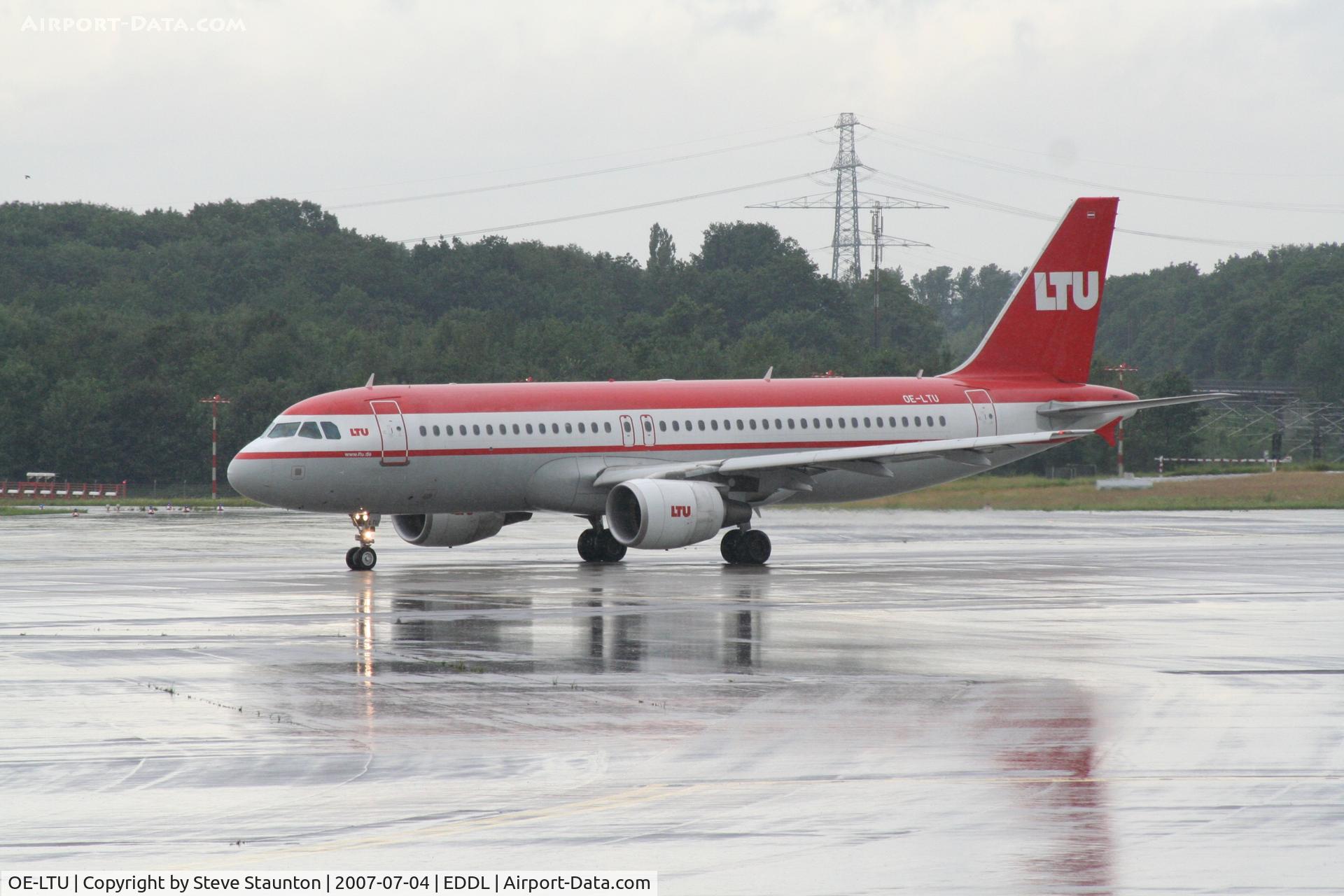 OE-LTU, 2001 Airbus A320-214 C/N 1504, Taken at Dusseldorf July 2007