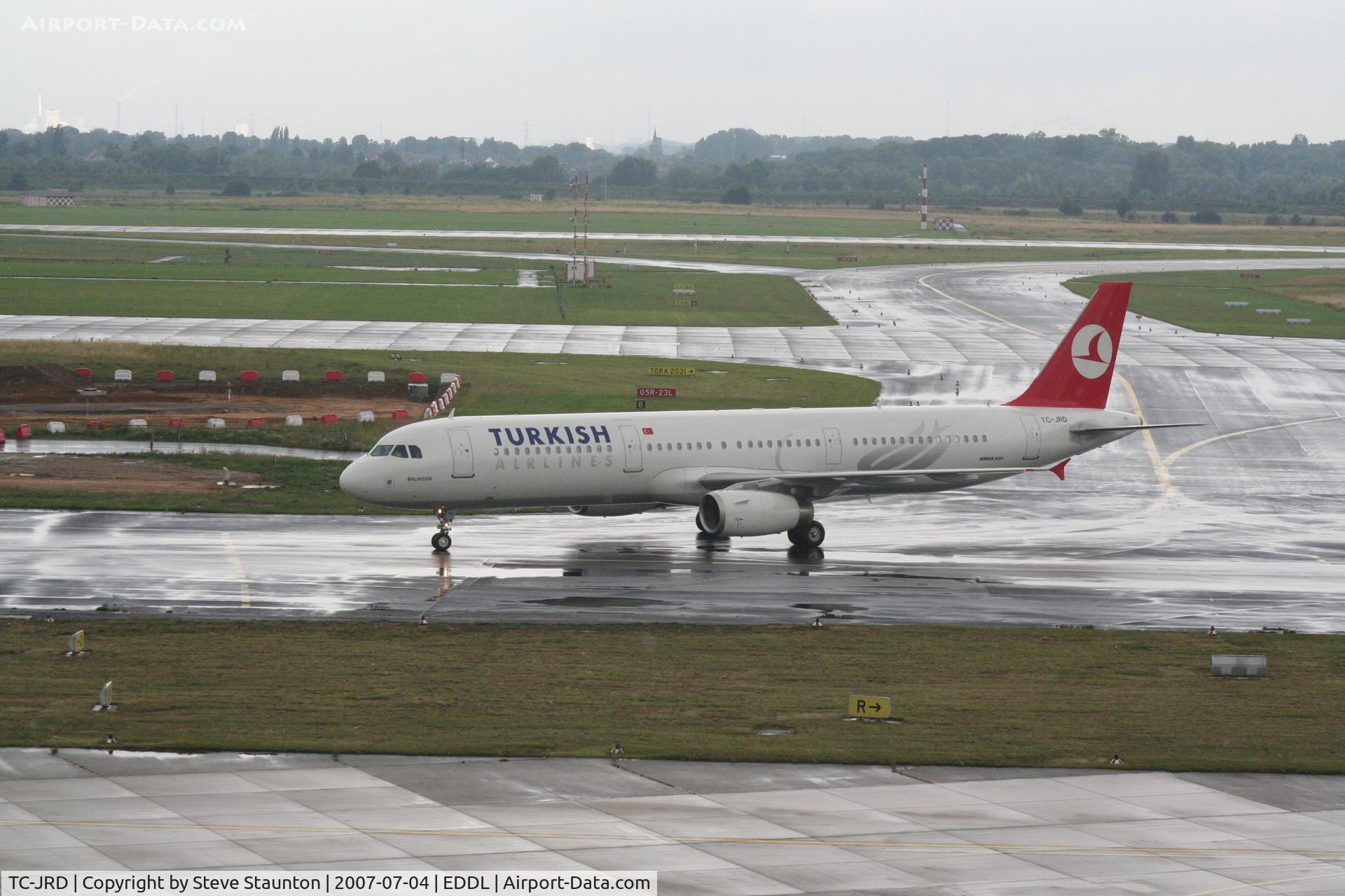 TC-JRD, 2007 Airbus A321-231 C/N 3015, Taken at Dusseldorf July 2007