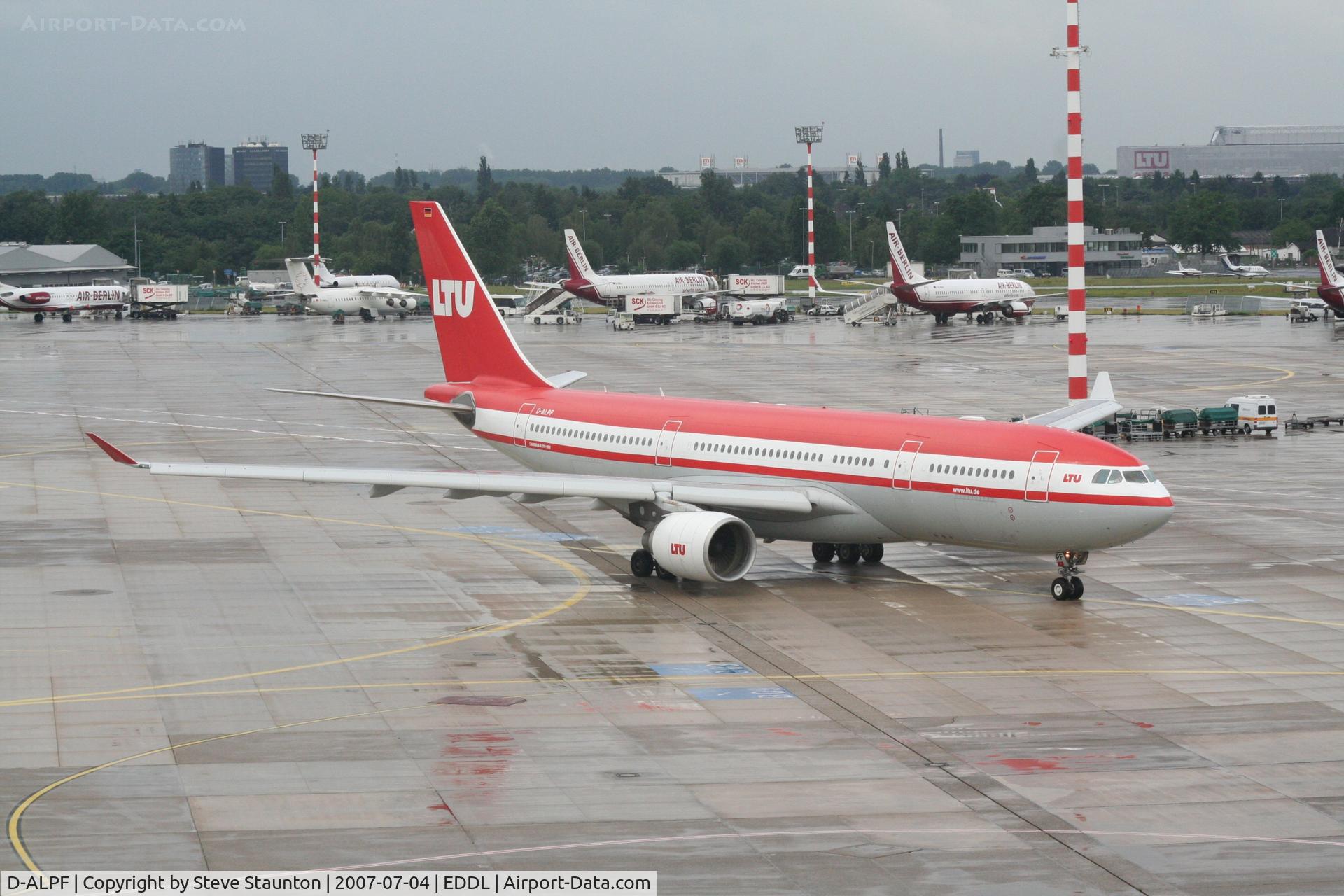 D-ALPF, 2002 Airbus A330-223 C/N 476, Taken at Dusseldorf July 2007