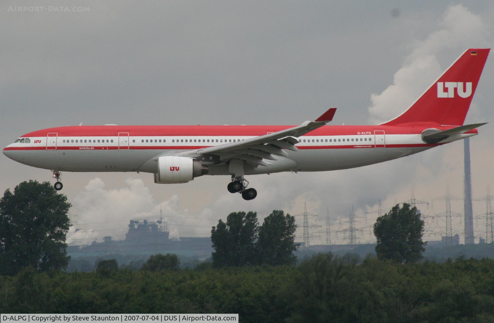 D-ALPG, 2002 Airbus A330-223 C/N 493, Taken at Dusseldorf July 2007