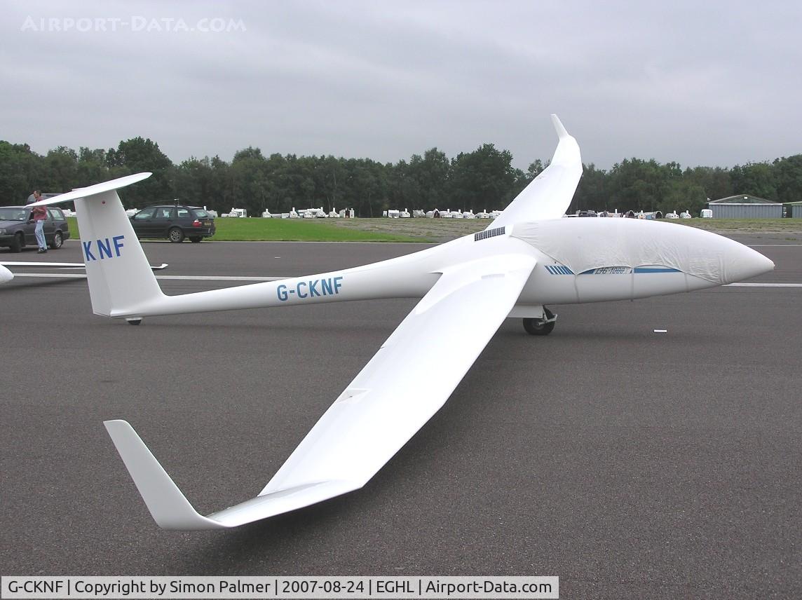 G-CKNF, 2006 DG Flugzeugbau DG-1000T C/N 10-81T20, DG-1000T at Lasham