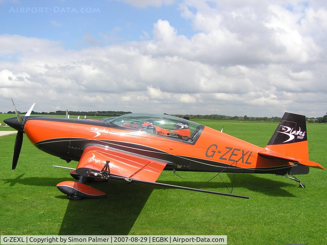 G-ZEXL, 2006 Extra EA-300L C/N 1225, Extra of the Blades team at Sywell