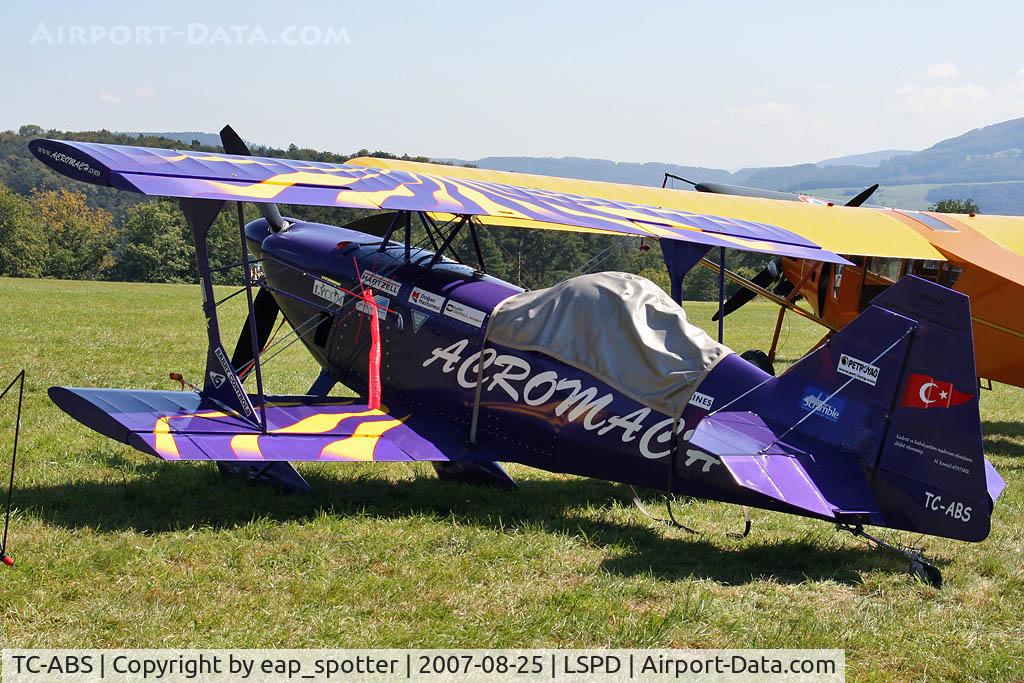 TC-ABS, Pitts S-2S Special C/N 2002, airshow 2007 Dittingen