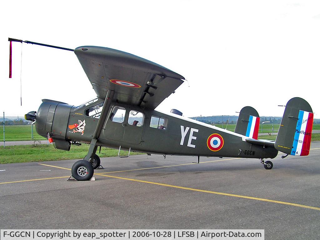 F-GGCN, 1956 Max Holste MH-1521 C1 Broussard C/N 6, 60 Years Euroairport Basel-Mulhouse-Freiburg