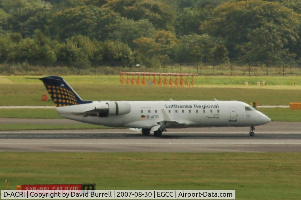 D-ACRI, 2003 Bombardier CRJ-200ER (CL-600-2B19) C/N 7862, Lufthansa Regional - Landed