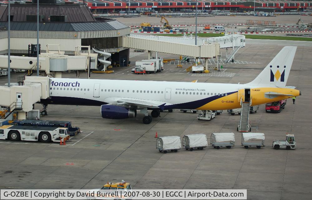 G-OZBE, 2002 Airbus A321-231 C/N 1707, Monarch