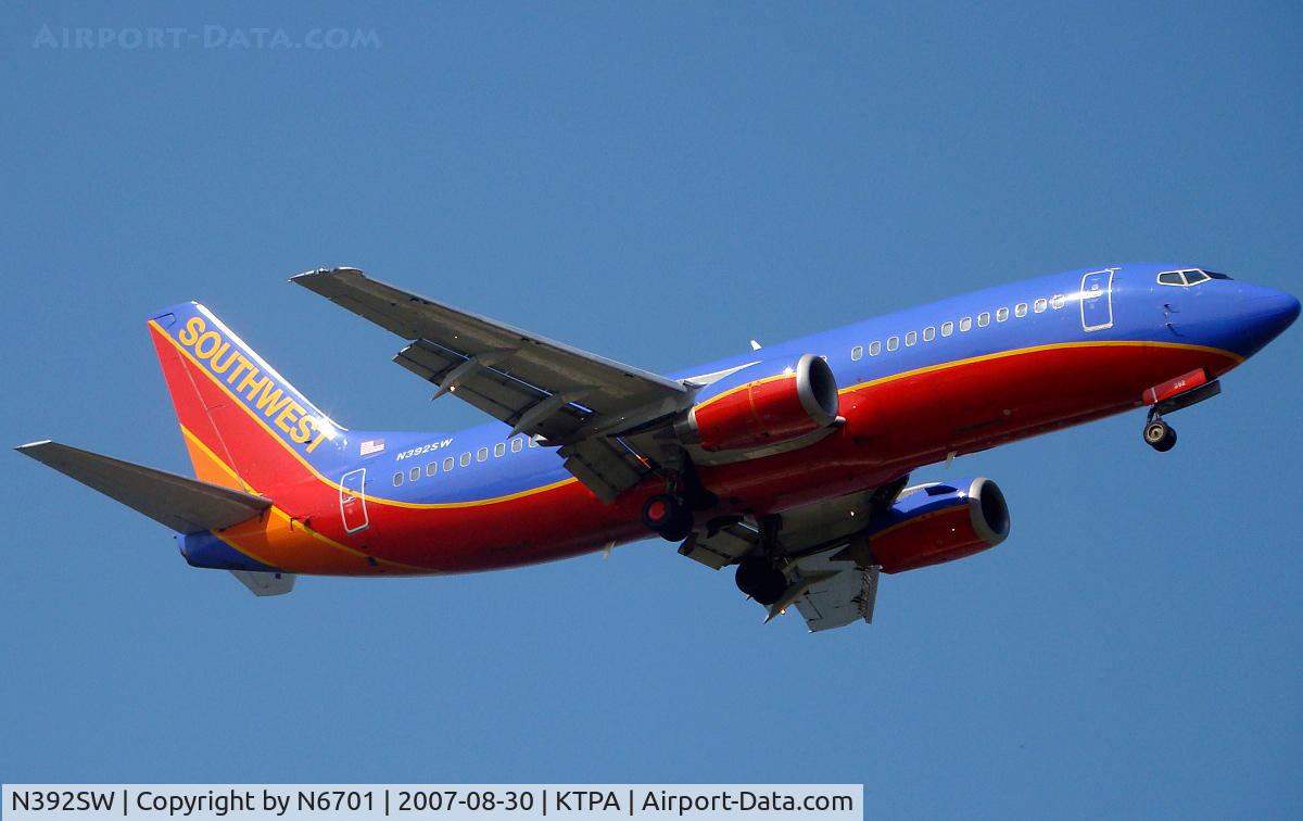 N392SW, 1994 Boeing 737-3H4 C/N 27379, 36l