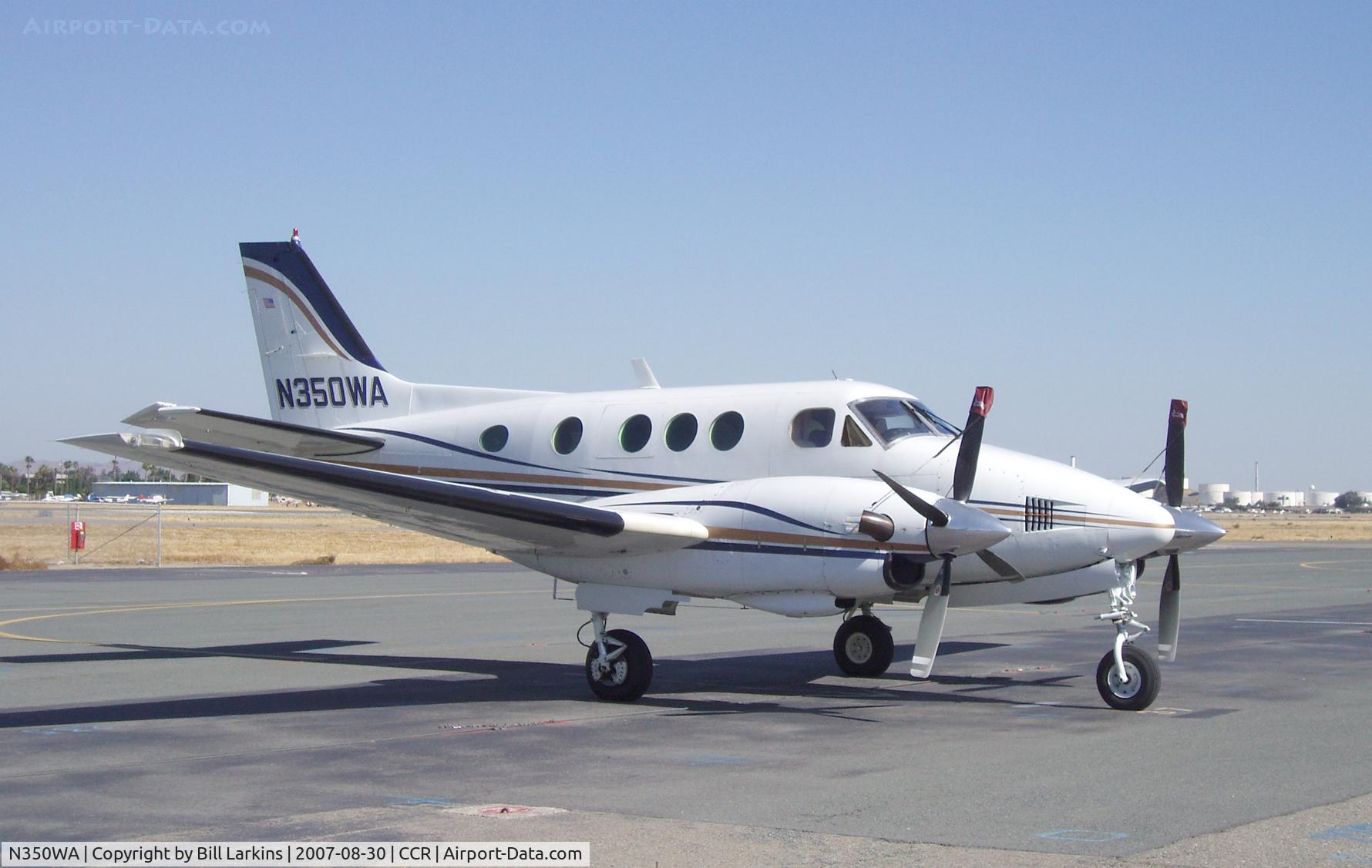 N350WA, 1978 Beech C90 King Air C/N LJ-762, Visitor from Delaware