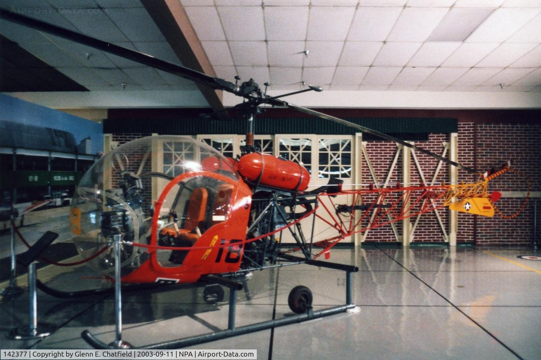 142377, 1955 Bell TH-13M Sioux C/N 1340, HTL-6/TH-13M at the National Museum of Naval Aviation