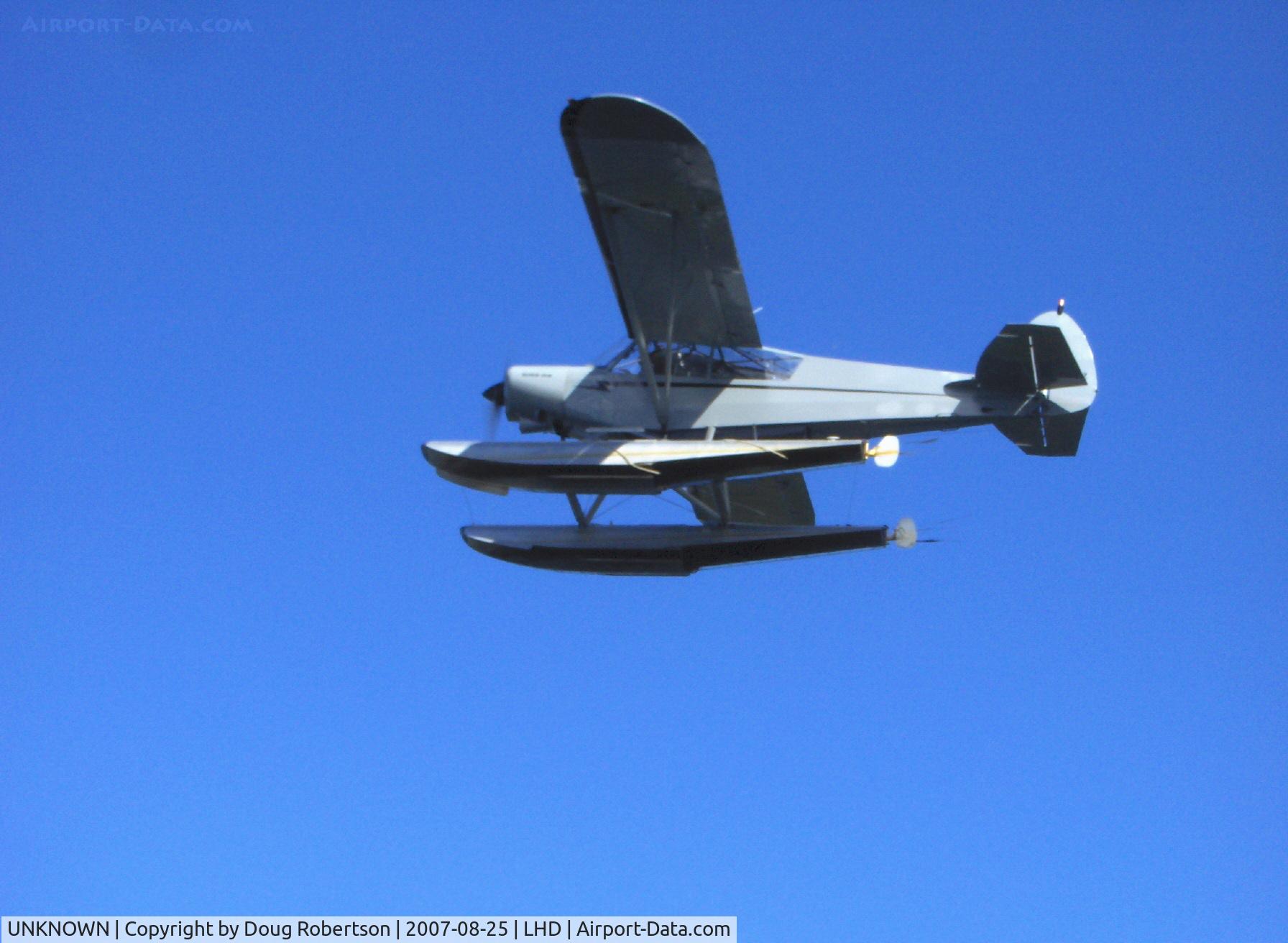 UNKNOWN, , Piper seaplane, takeoff climb