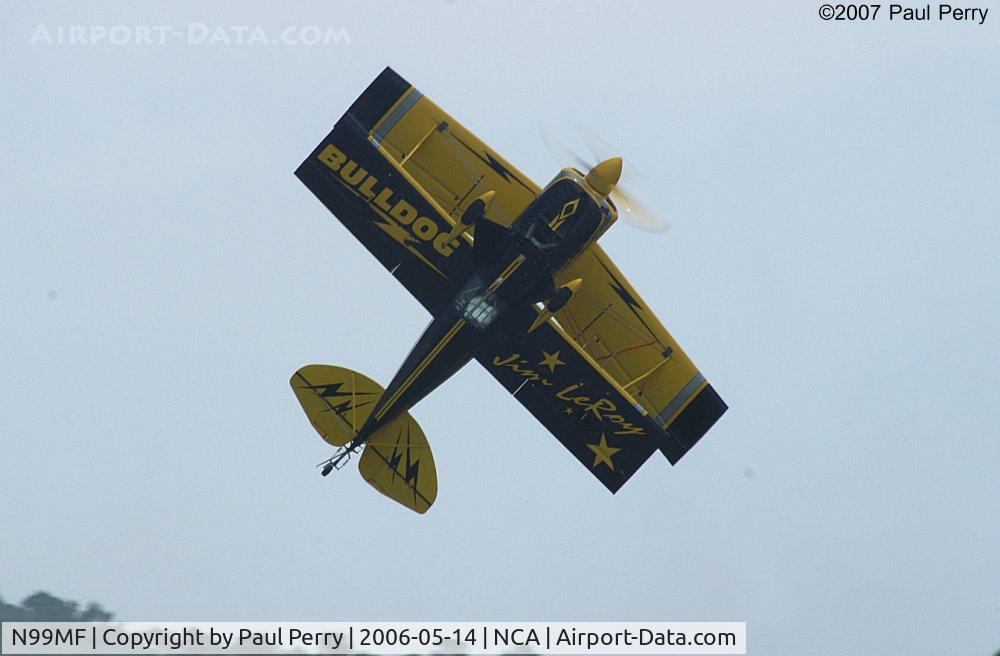 N99MF, 1982 Pitts S-2S Special C/N 3004, Letting the Lycoming hold her up at low altitude