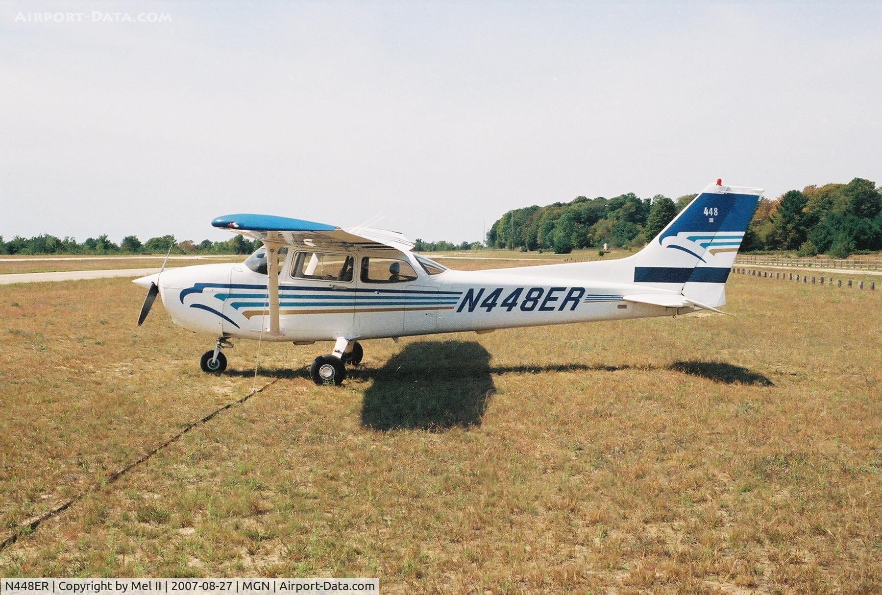 N448ER, 1998 Cessna 172R C/N 17280610, Parked @ Harbor Springs Airport (MGN)