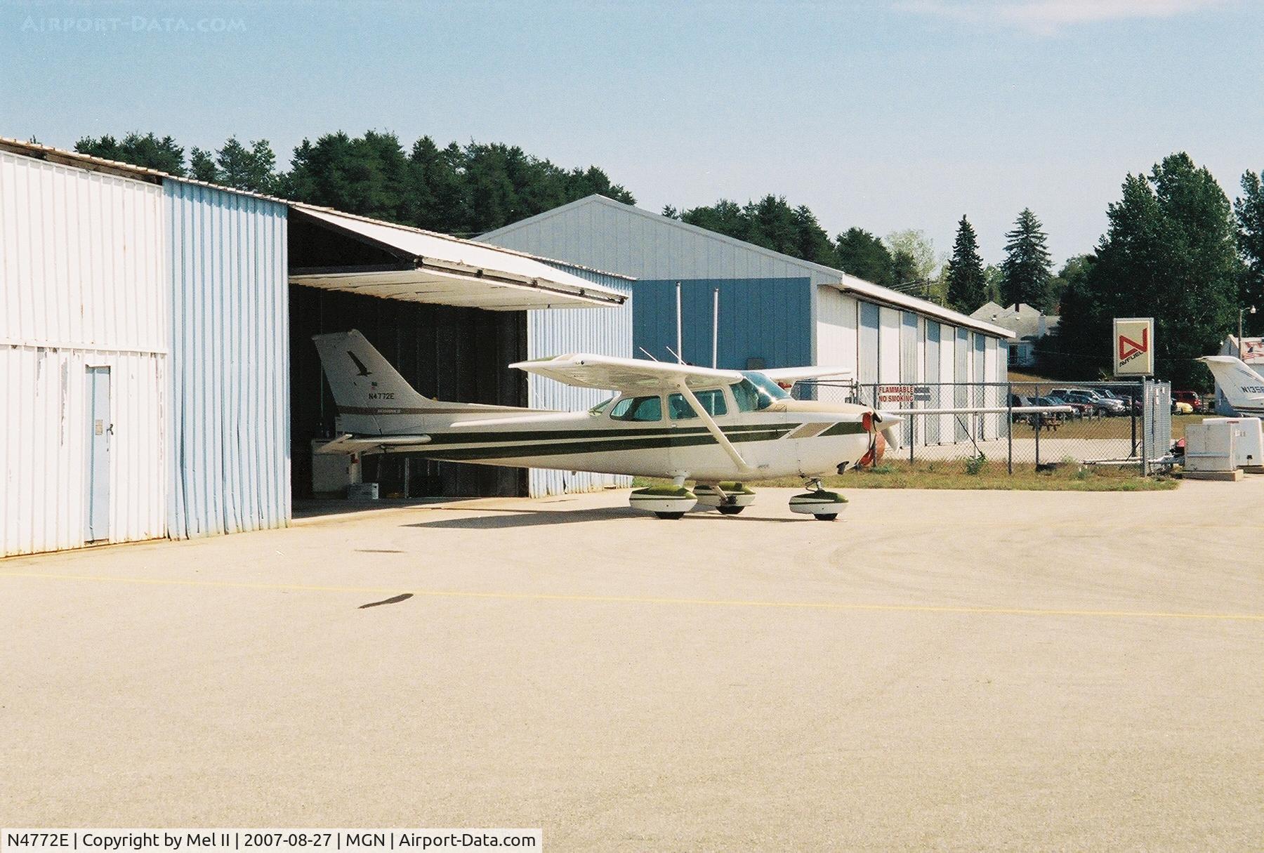 N4772E, 1978 Cessna 172N C/N 17271637, Parked @ Harbor Springs Airport (MGN)