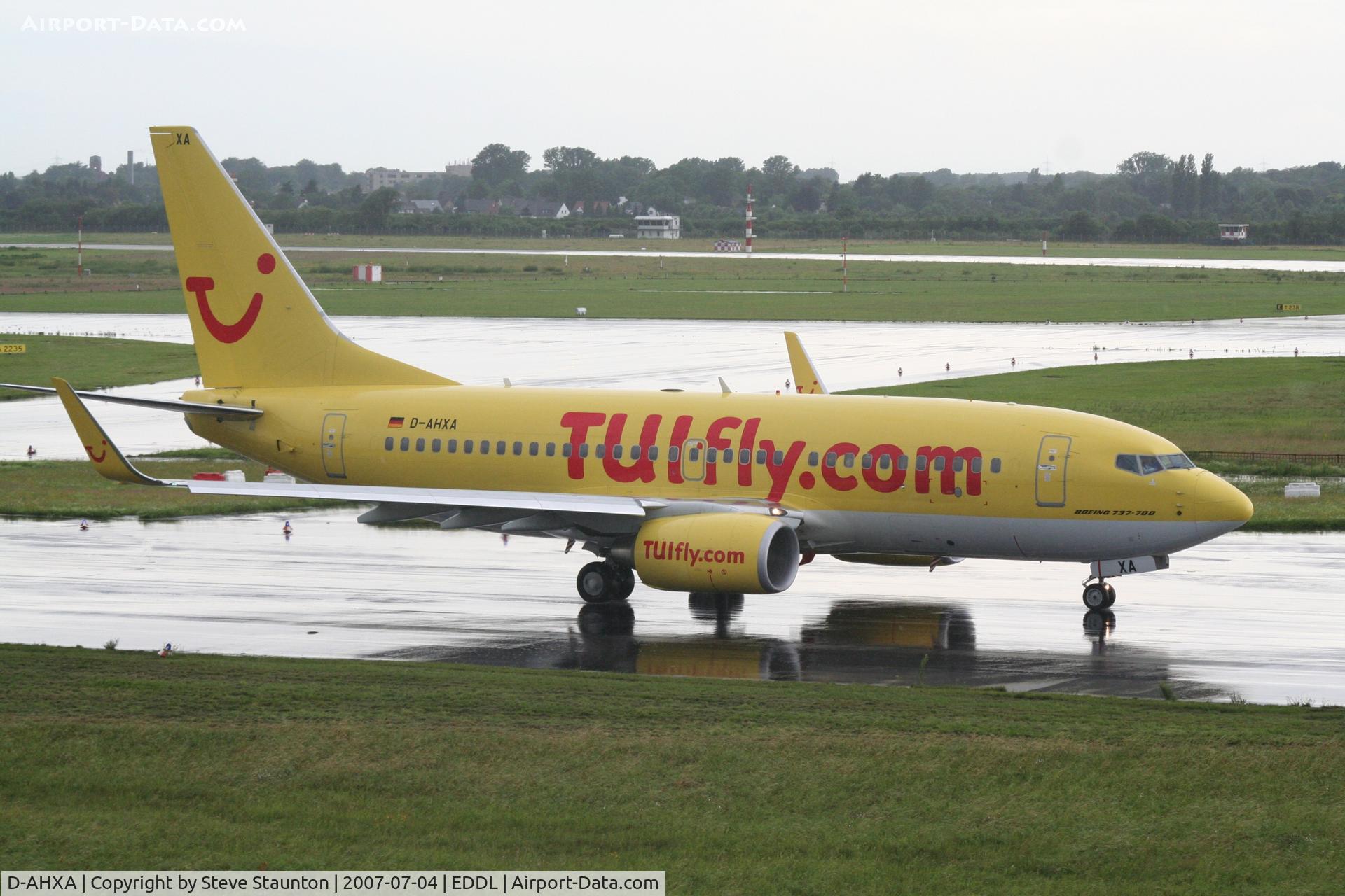 D-AHXA, 2007 Boeing 737-7K5 C/N 30714, Taken at Dusseldorf July 2007