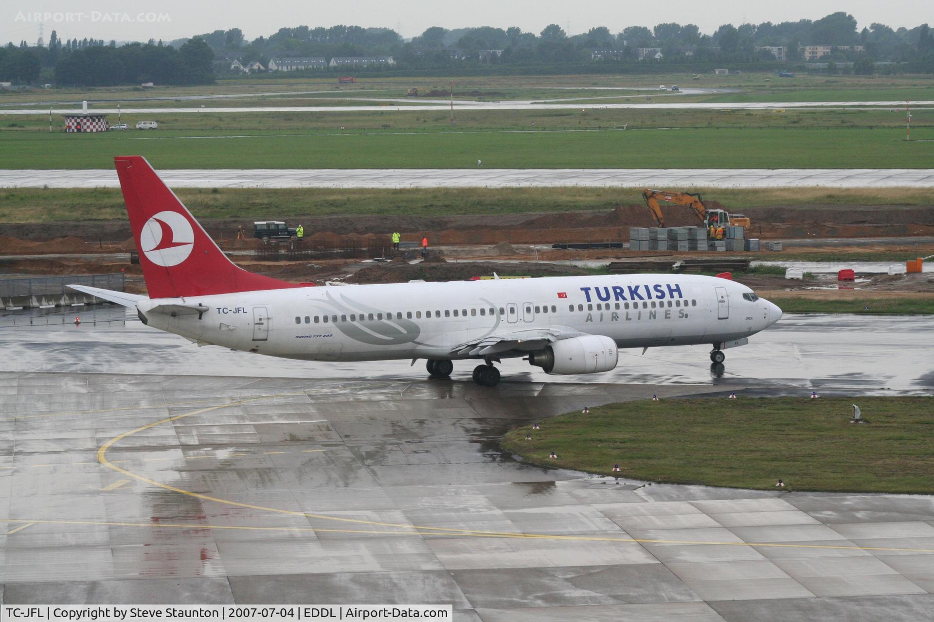 TC-JFL, 1999 Boeing 737-8F2 C/N 29774/269, Taken at Dusseldorf July 2007