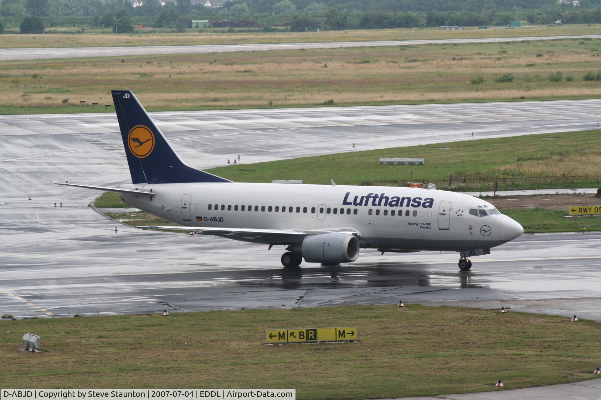 D-ABJD, 1991 Boeing 737-530 C/N 25309, Taken at Dusseldorf July 2007