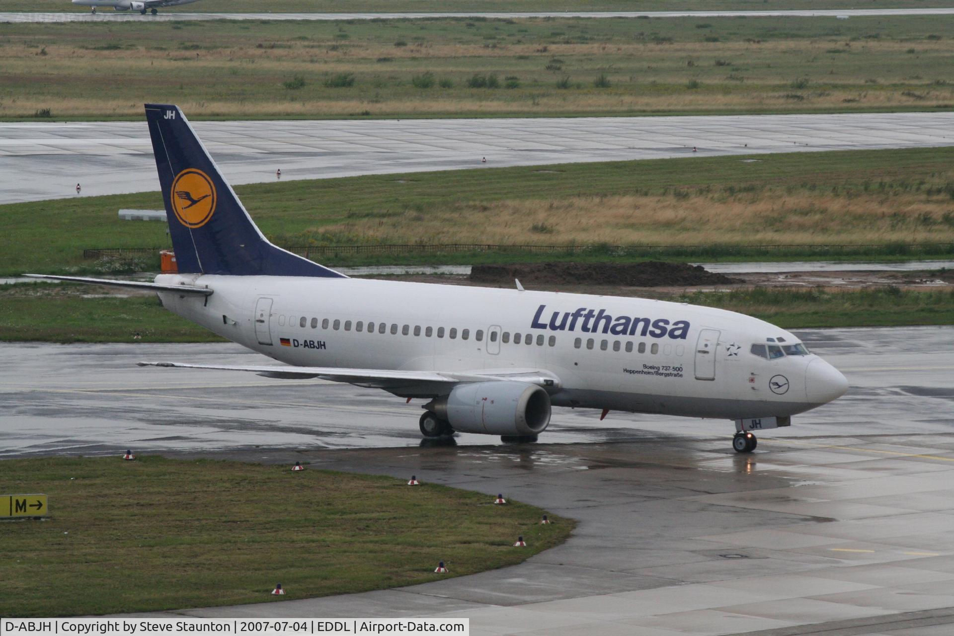 D-ABJH, 1991 Boeing 737-530 C/N 25357, Taken at Dusseldorf July 2007