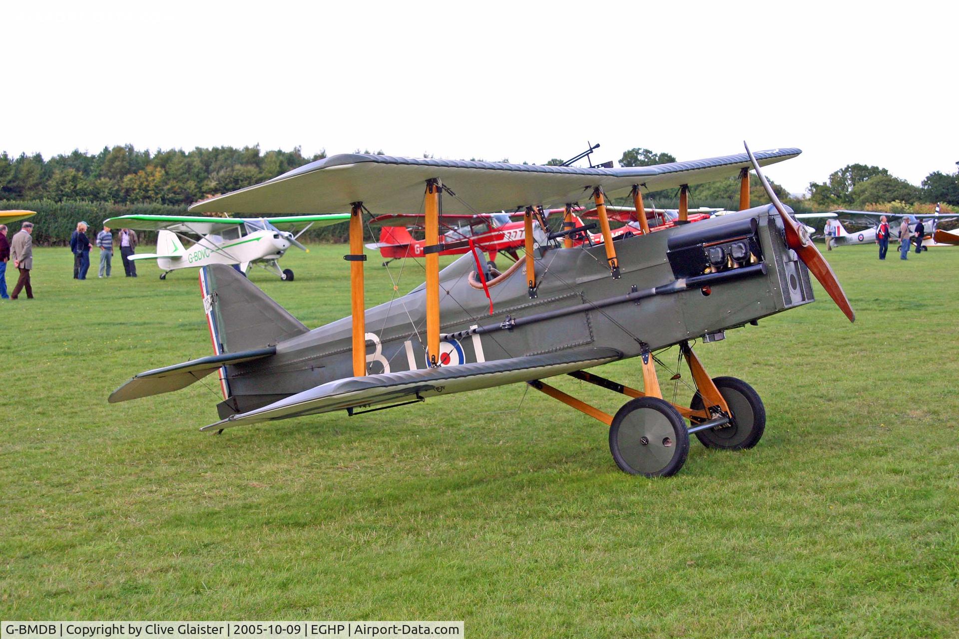 G-BMDB, 1988 Royal Aircraft Factory SE-5A Replica C/N PFA 020-10931, Colour scheme of the ROYAL AIR FORCE - Serial No:F235