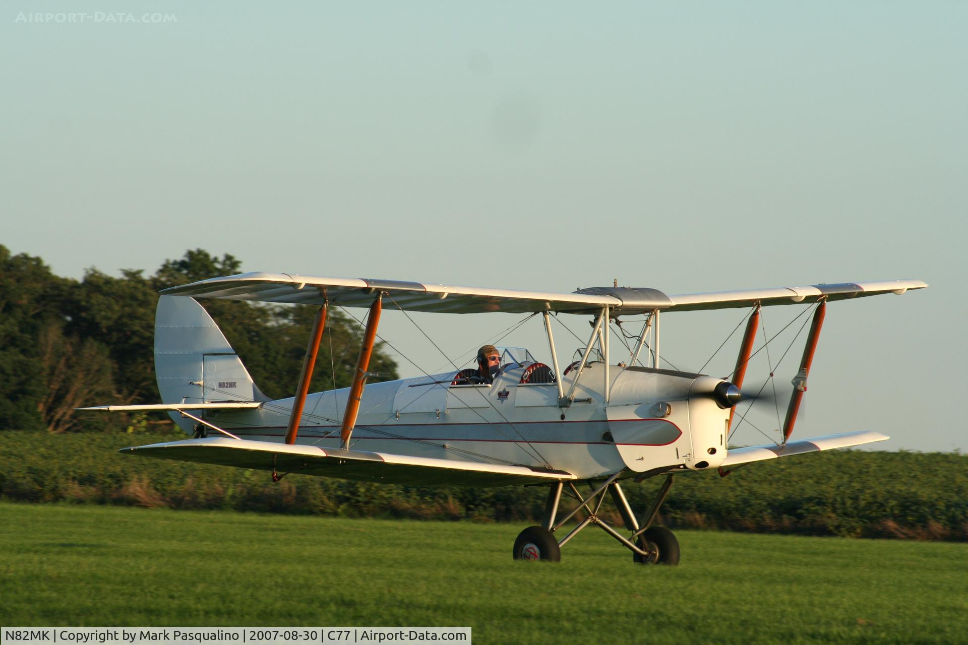 N82MK, 1939 De Havilland DH-82A Tiger Moth II C/N 82186, DH 82A