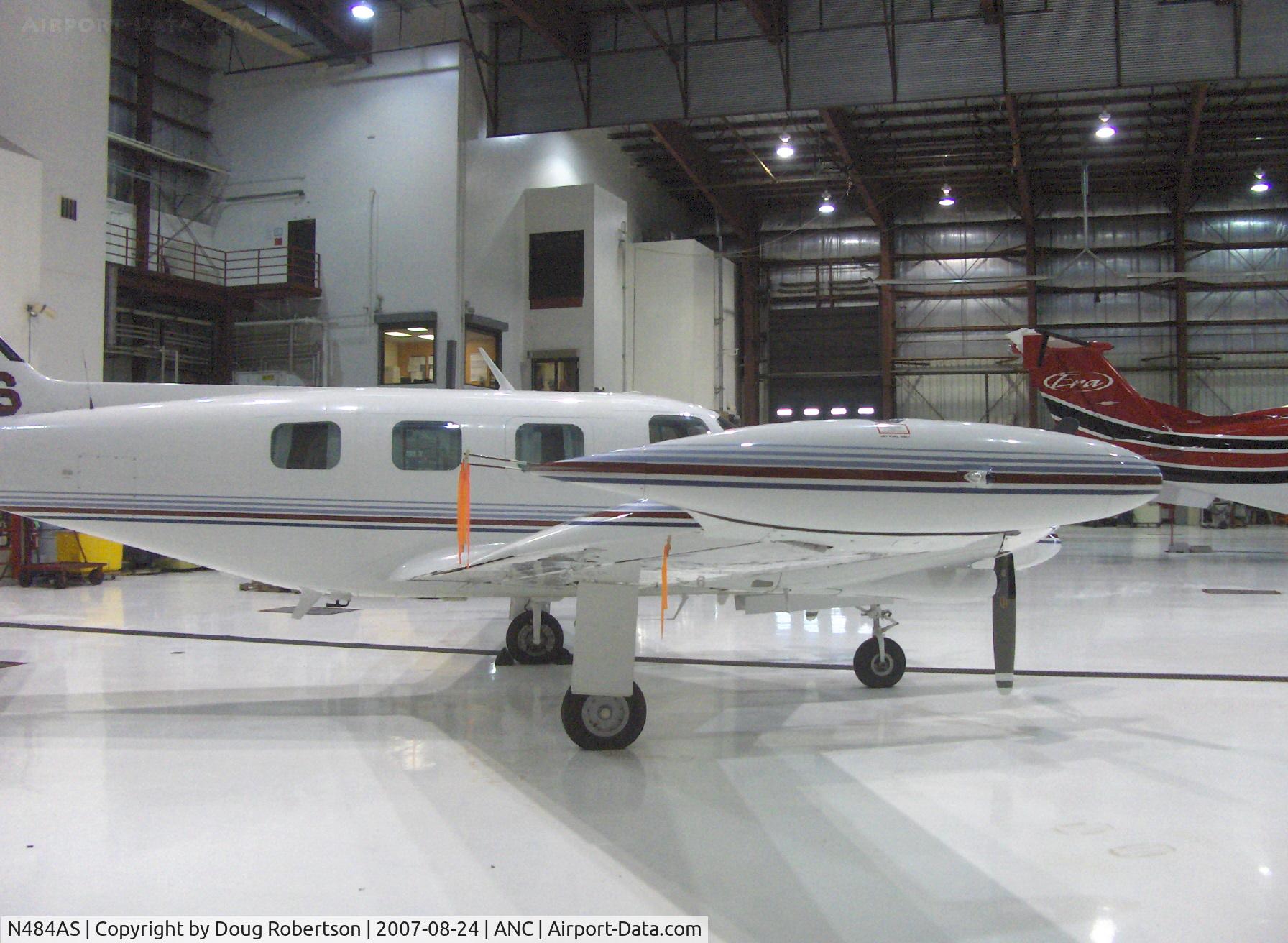 N484AS, Piper PA-31T1 Cheyenne I C/N 31T-8004055, 1980 Piper PA-31T1 Turbo CHEYENNE, two P&W PT6A-60A turboprop engines