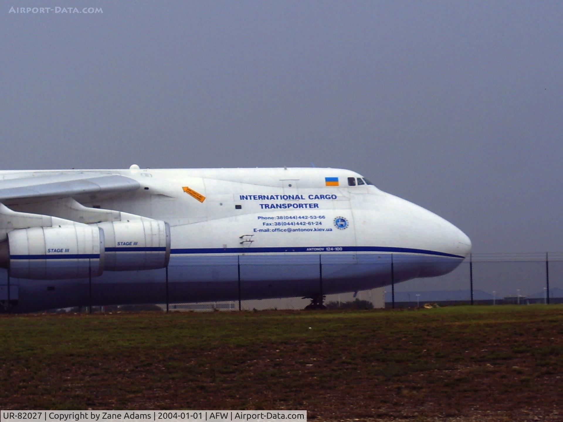 UR-82027, 1990 Antonov An-124-100 Ruslan C/N 19530502288, Broken in Ft. Worth