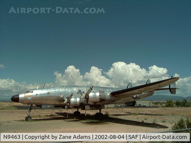 N9463, 1948 Lockheed VC-121B Constellation C/N 749-2602, Parked for many years in Santa Fe, NM This was President Eisenhower's Air Force One Columbine II   SN 48-610